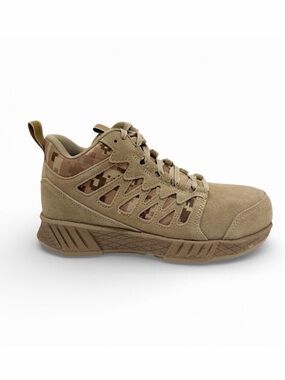 Reebok Work Floatride Energy Tactical Composite Toe Work Shoe Camo Tan 9W NEW